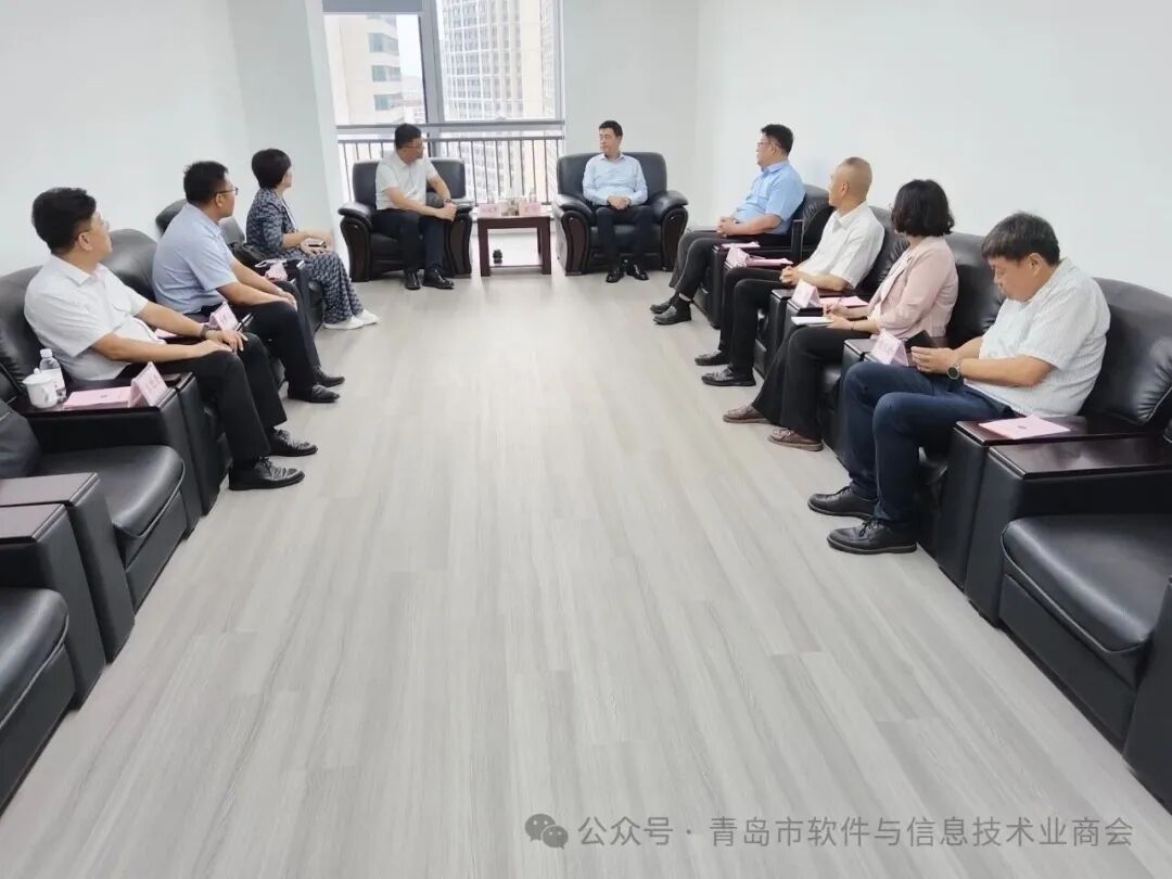我商会会长率商会班子成员拜访市工商联
